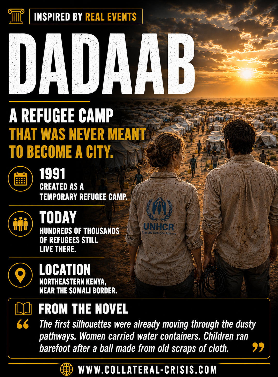 Humanitarian crisis in Dadaab opening slide